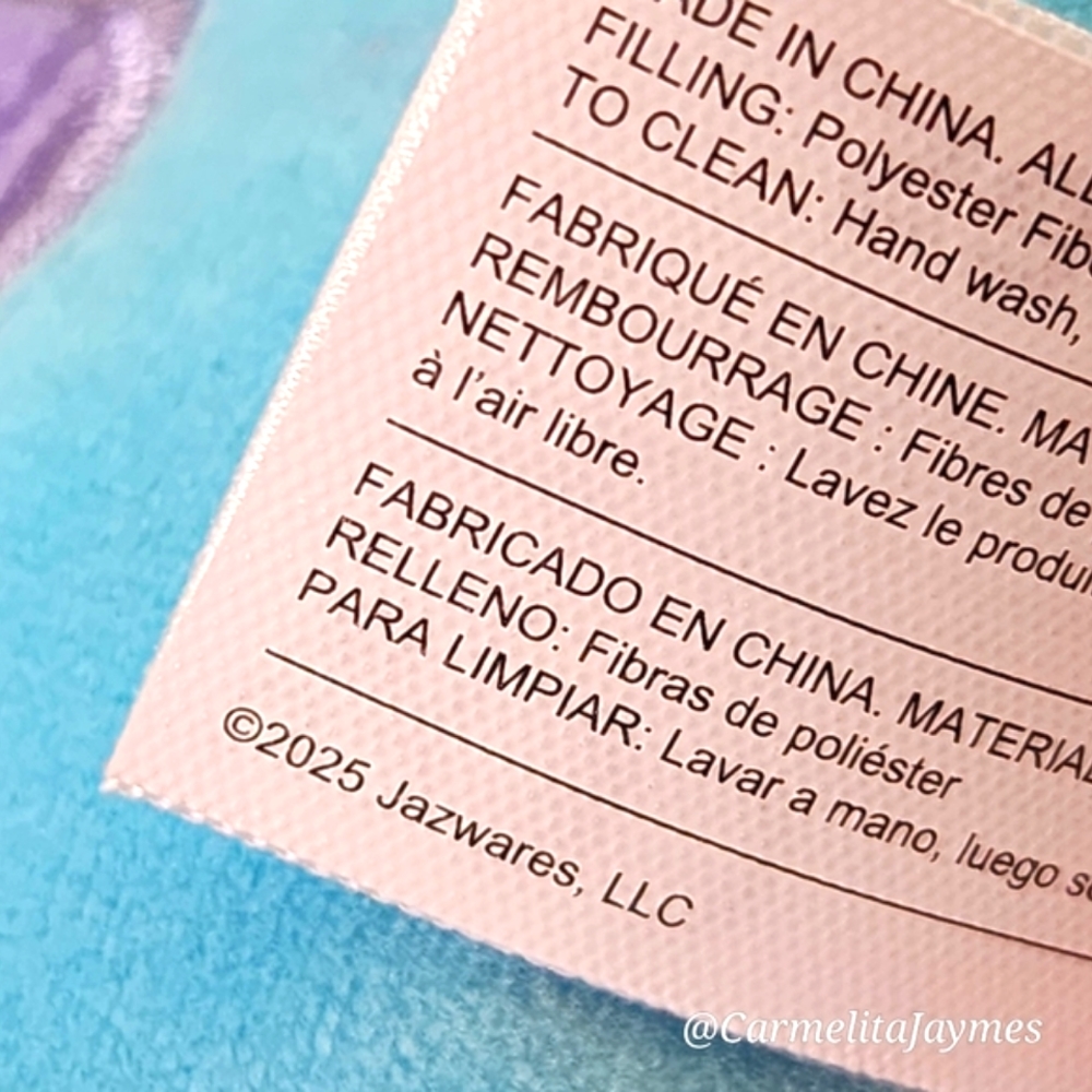 🐣 LIDA ROSE 🤡 5" Purple Pink Blue Clown w Flower Easter 2025 Squishmallow NWT - Picture 6 of 8